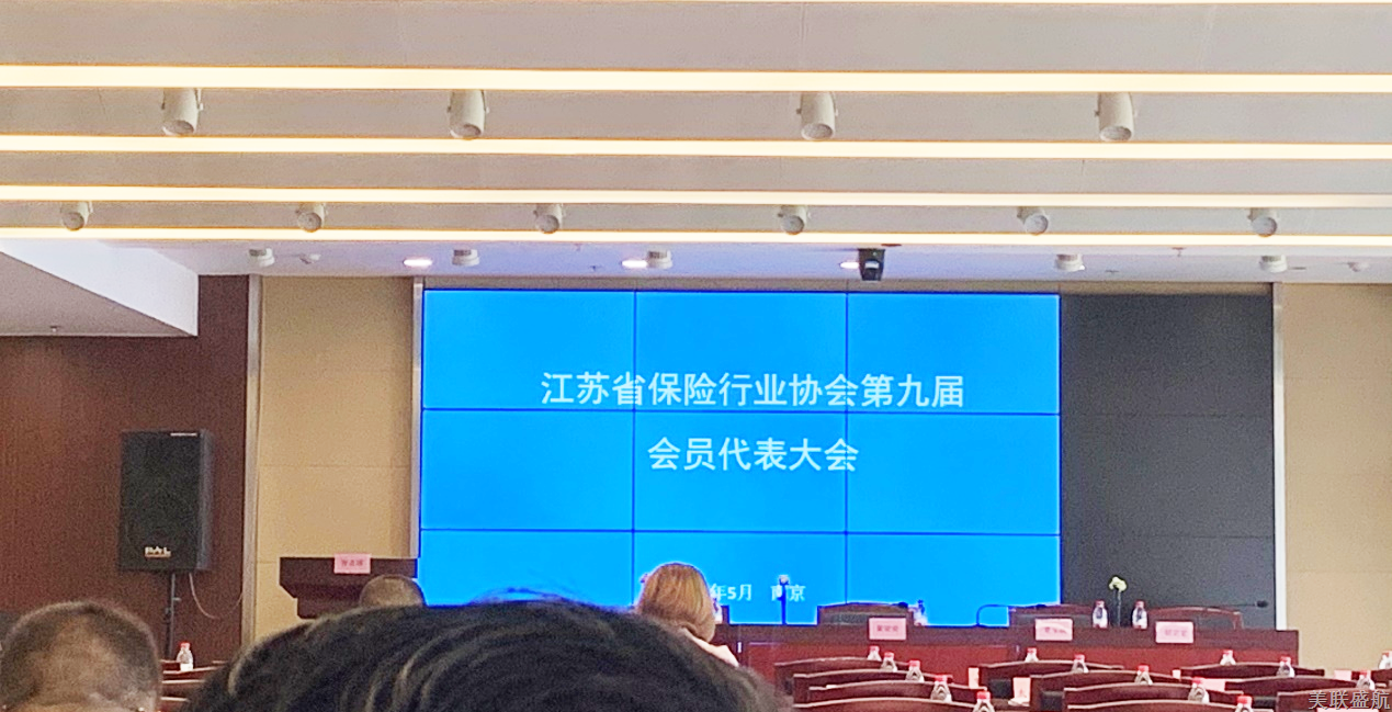 美联盛航江苏分公司受邀参加保险行业协会会议